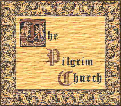 The Pilgrim Church in a woodcut style graphic by Michael To'o